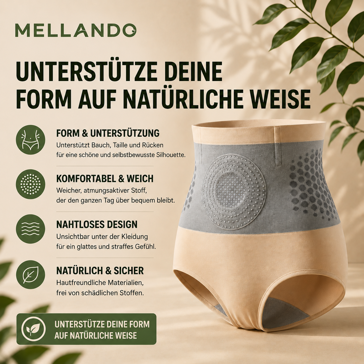Mellando SculptContour™ I Formende Shapewear