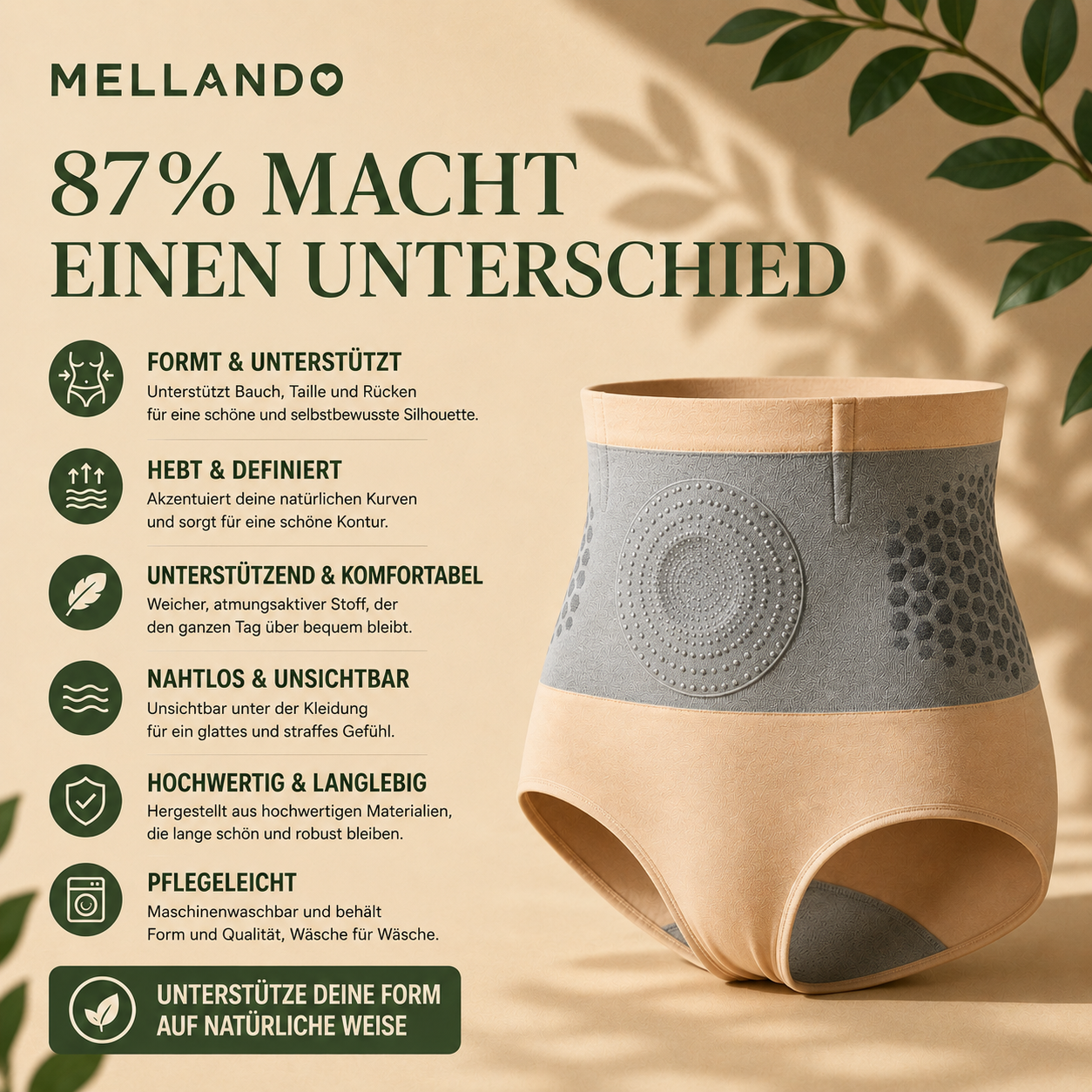 Mellando SculptContour™ I Formende Shapewear